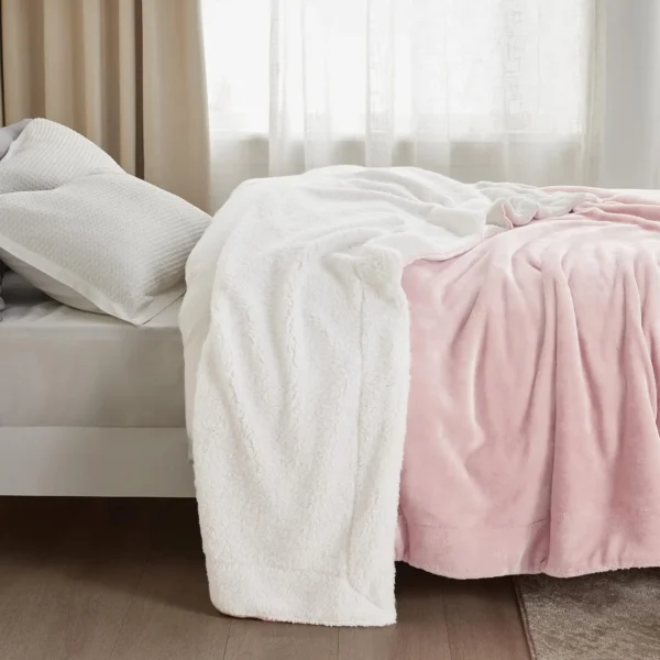 winterwraps Sherpa Fleece Blanket Thick and Warm Blanket for Winter, Soft Fuzzy - Image 3