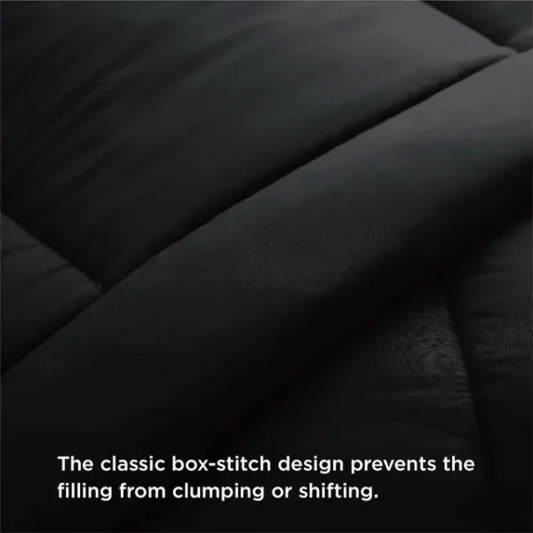 Winterwraps Down Alternative Comforter Duvet Insert Quilted All-Season Design with Corner Tabs, Twin to King Sizes - Image 9